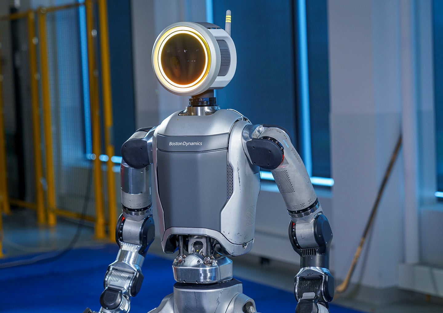 Robot humanoïde vue de face